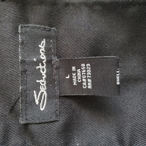 Seductions Women's Light Jacket, Black - Picture 8 of 9